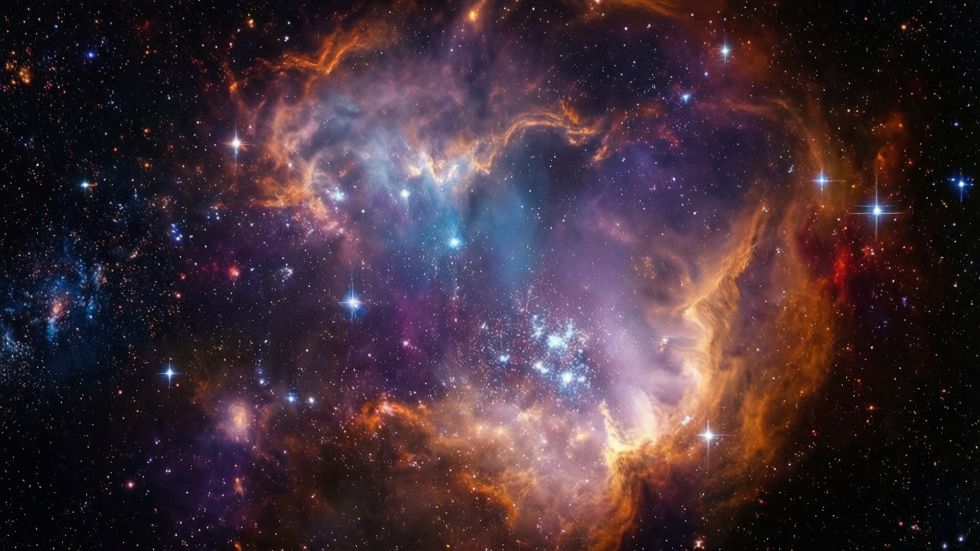 Nebula Dreamscape by Wallpapers.art Studio