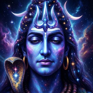 Nebula Face of Shiva
