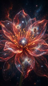Nebula Flower Star Center