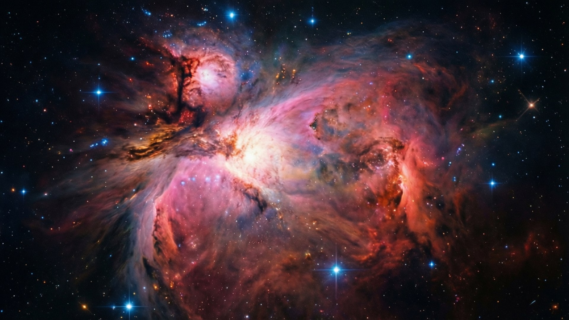 Nebula of Star Birth by Wallpapers.art Studio