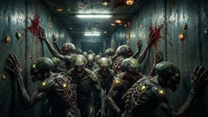 Necromorph Horde Approach