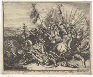 Nederlaag van het Ottomaanse leger tijdens het Beleg van Wenen