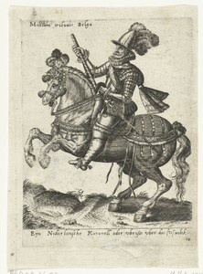 Nederlandse ruiter-commandant