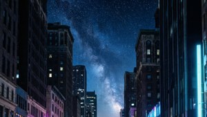 Negative Space Cityscape