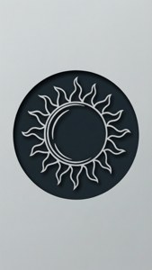 Negative Space Sun