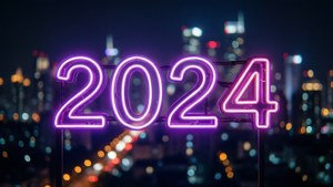Neon 2024 Cityscape