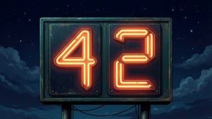 Neon 42 Scoreboard