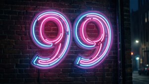 Neon 99 Sign