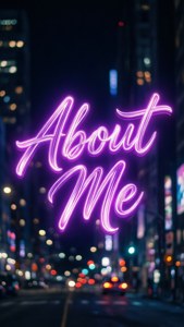 Neon About Me