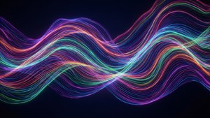 Neon Abstract Waves