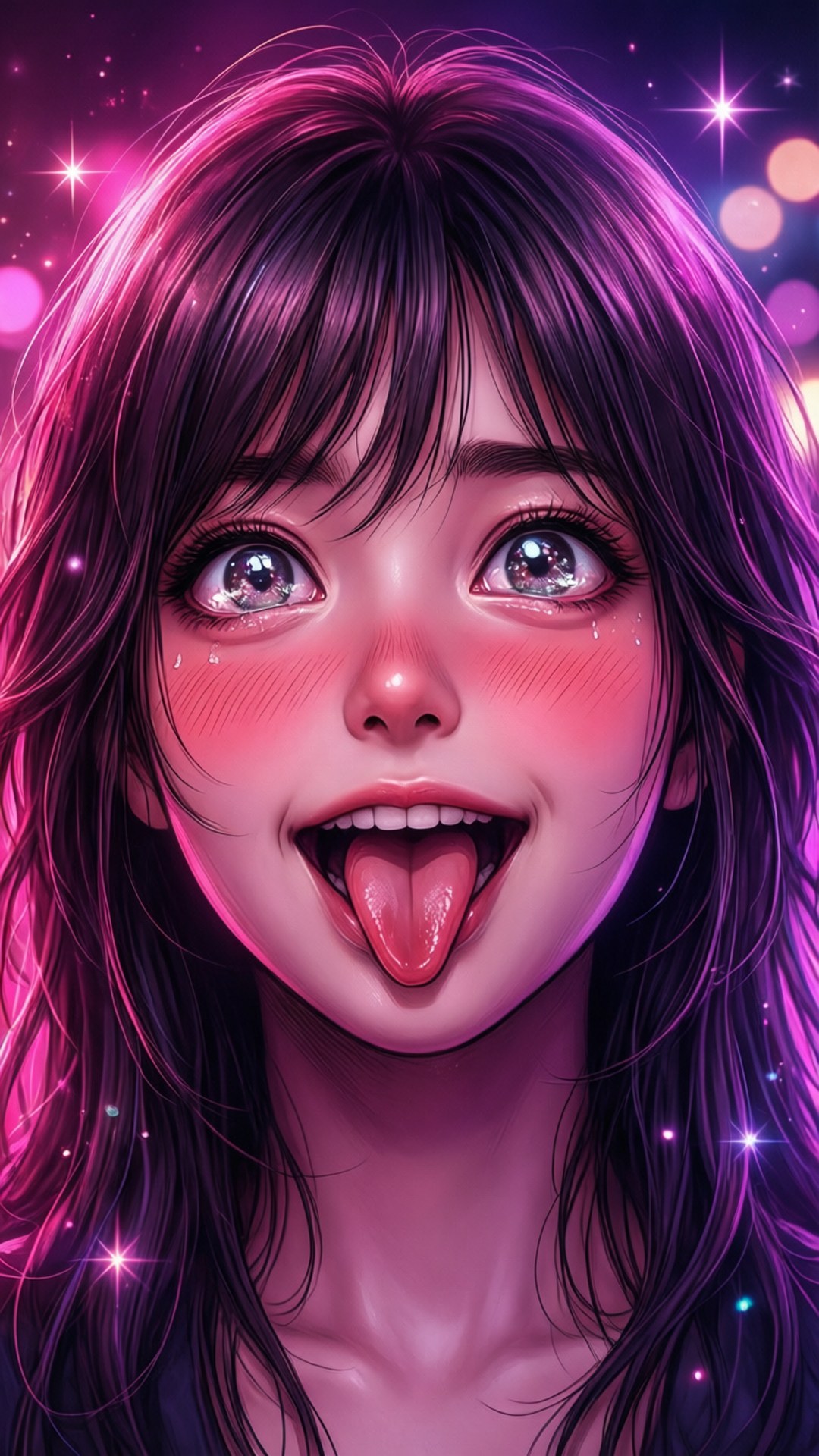 Neon Aheago Dreamscape by Wallpapers.art Studio