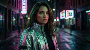 Neon Alley Glow