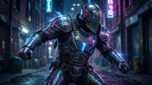 Neon Alley Hero