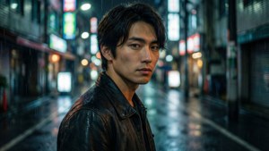 Neon Alley Portrait