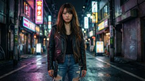 Neon Alley Rebel