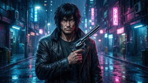 Neon Alley Standoff
