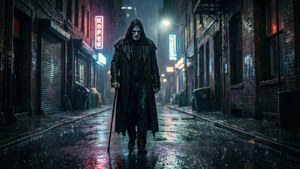 Neon Alley Walk