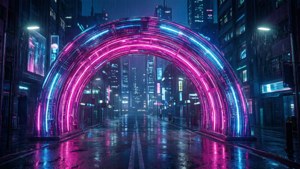 Neon Arch City