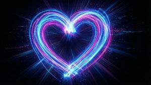 Neon Aura Heart