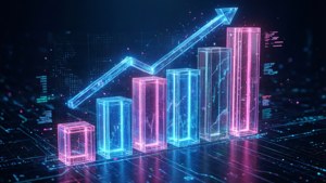 Neon Bar Chart