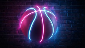 Neon Basketball Cyberpunk