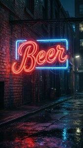 Neon Beer Sign
