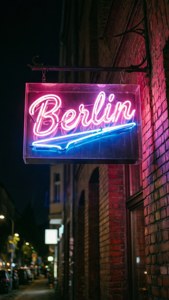 Neon Berlin Sign