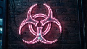 Neon Biohazard Tube