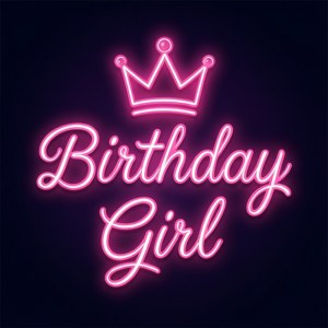Neon Birthday Girl