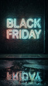 Neon Black Friday Night