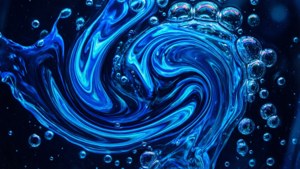 Neon Blue Liquid