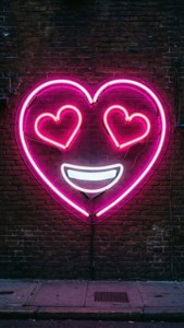 Neon Brick Wall