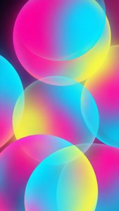 Neon Bubble Dreams