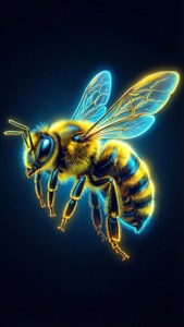 Neon Bumble Bee