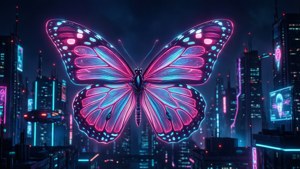Neon Butterfly