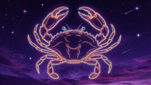 Neon Cancer Crab