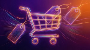Neon Cart Abstract