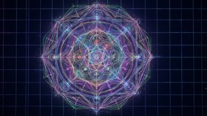 Neon Chakra Grid