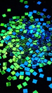 Neon Chaos Squares