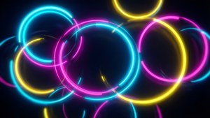 Neon Circles Overlay