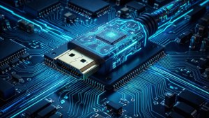 Neon Circuit Board