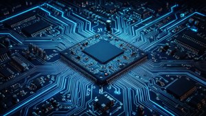 Neon Circuit Board