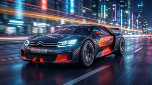 Neon Citroen GT Night Run