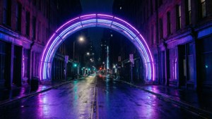 Neon City Arch