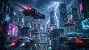 Neon City Arcs