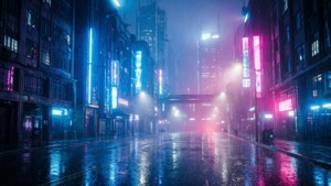 Neon City Aura