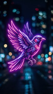 Neon City Bird
