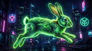 Neon City Bunny