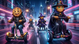 Neon City Cookie Race