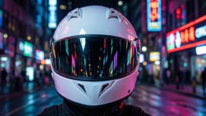Neon City Helmet